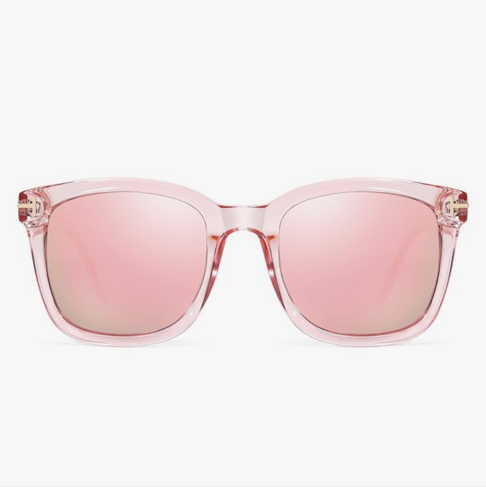 🌸 Pink Mirrored Sunglasses - Picture 7 of 7